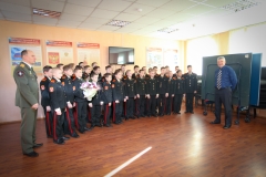 Суворовское училище. Поздравление воспитанников 4 роты с 23 февраля