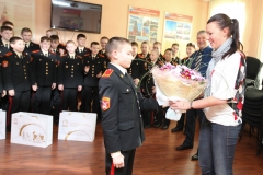 Суворовское училище. Поздравление воспитанников 4 роты с 23 февраля