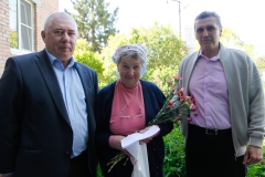 Поздравление ветеранов г.Кировска с майскими праздниками