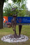 Торжественное открытие скульптуры "Незнакомка" в Гатчине