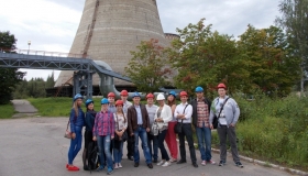 Специалисты АО «ЛОЭСК» побывали в гостях на Северной тепловой электростанции ПАО «ТГК-1» (г. Санкт-Петербург)